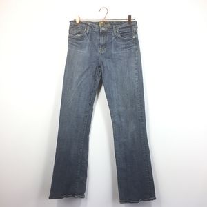 Kut From Kloth 10 Jeans Blue Embroidered Pockets